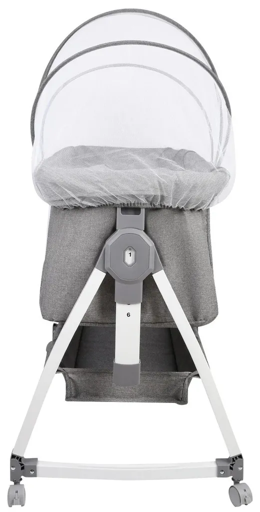 Lit bébé anti-reflux et réglable en hauteur : la solution dodo gris - 6