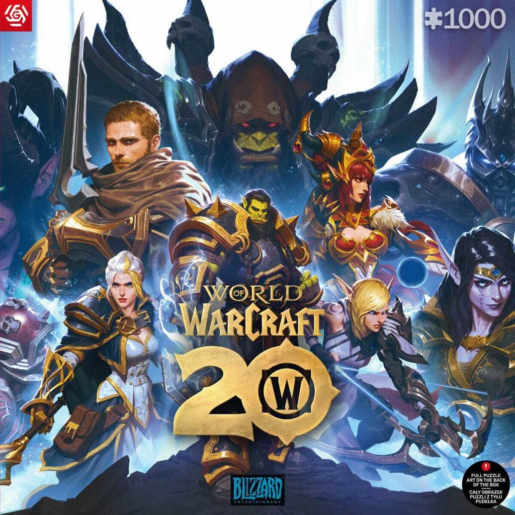 Puzzle Good Loot Gaming World of Warcraft 20th Anniversary Zdjęcie produktu 