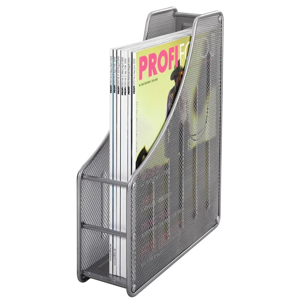 Range-documents Meshline silber 17700 stable en acier perforé argenté