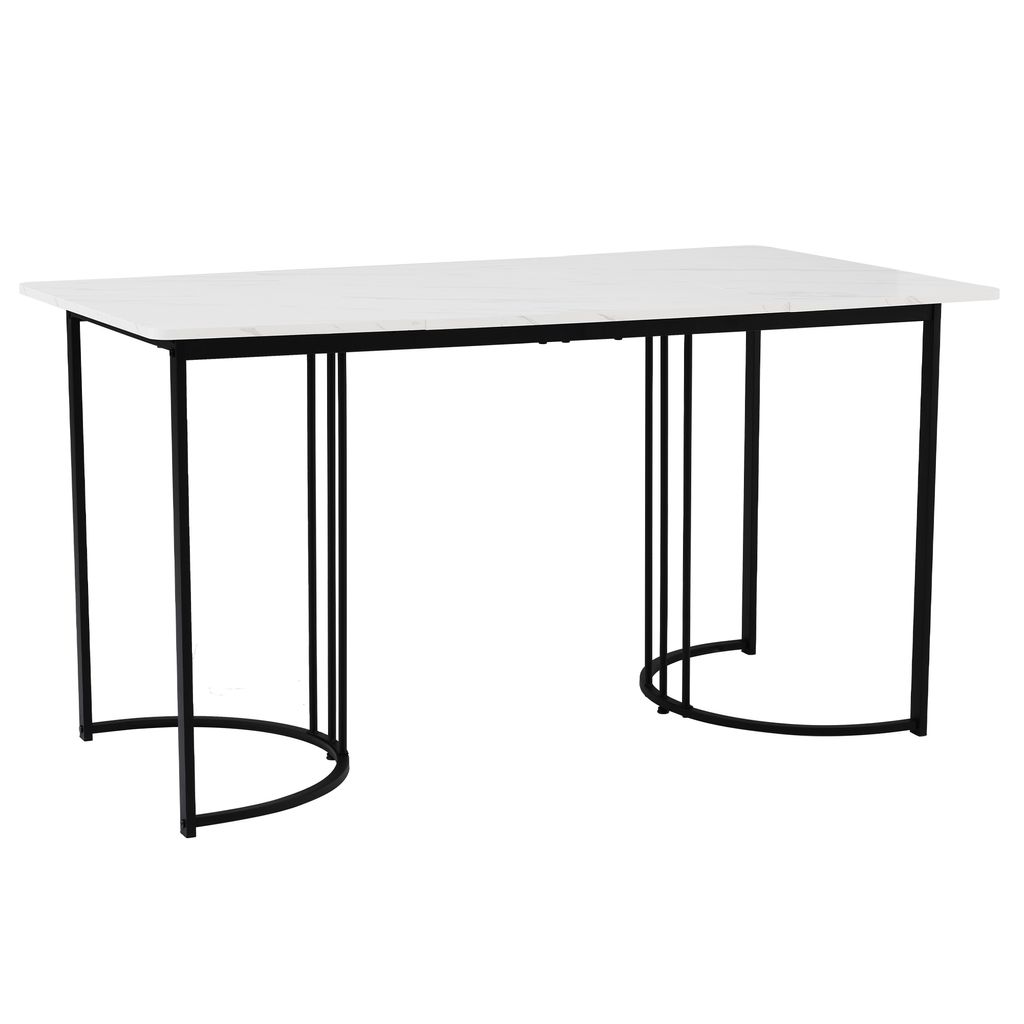 Sweiko 140 x 80cm Esstisch,(1-St), moderner Küchentisch, Produktbild 
