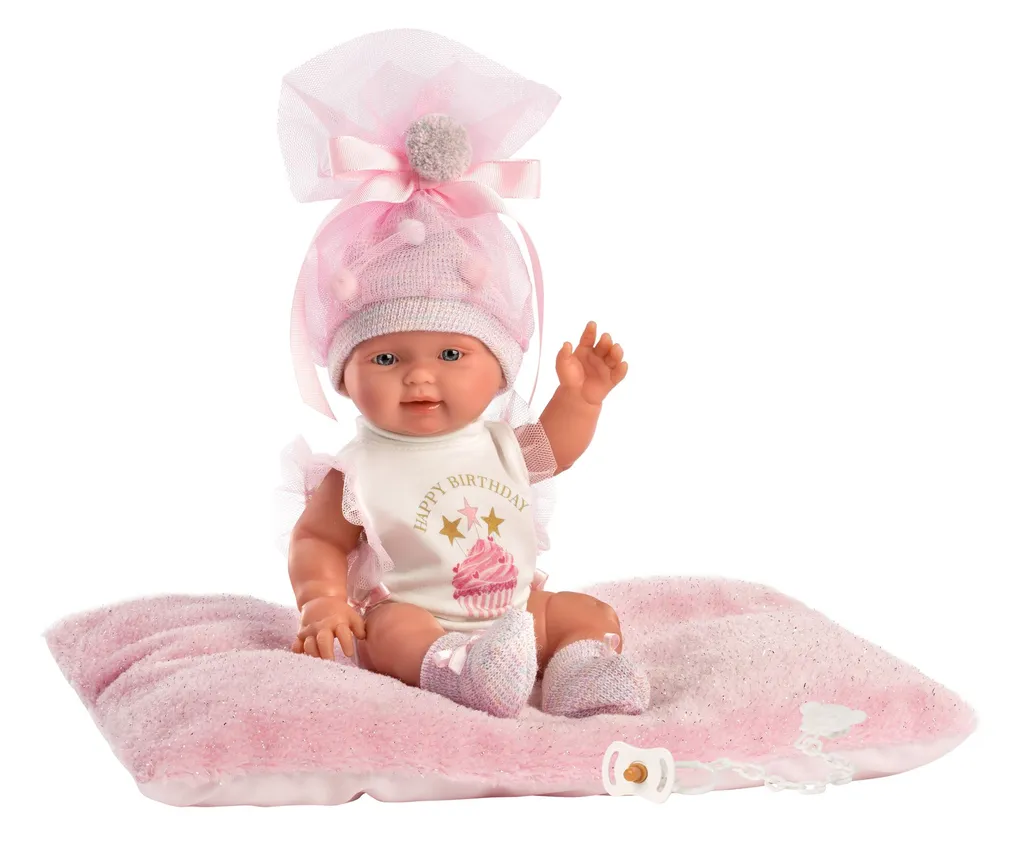 Jouet d'imitation bébé Llorens 26316 - Poupée fille pour apprendre le soin