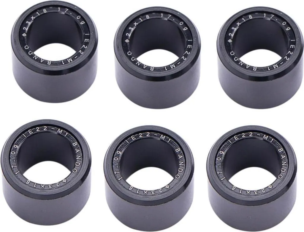 Galets Bando 23 x 18 mm - Jeu de 6 poids variateur 19,0g haute qualité