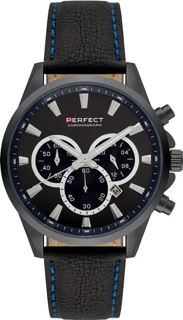 Orologio Uomo Nero Perfect PF01077 | Stile Urban & Pelle Genuina
