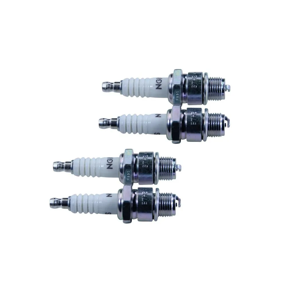 Set 4 Candele NGK B7HS 5110 | Ricambio Originale per Vespa e Motori 2T