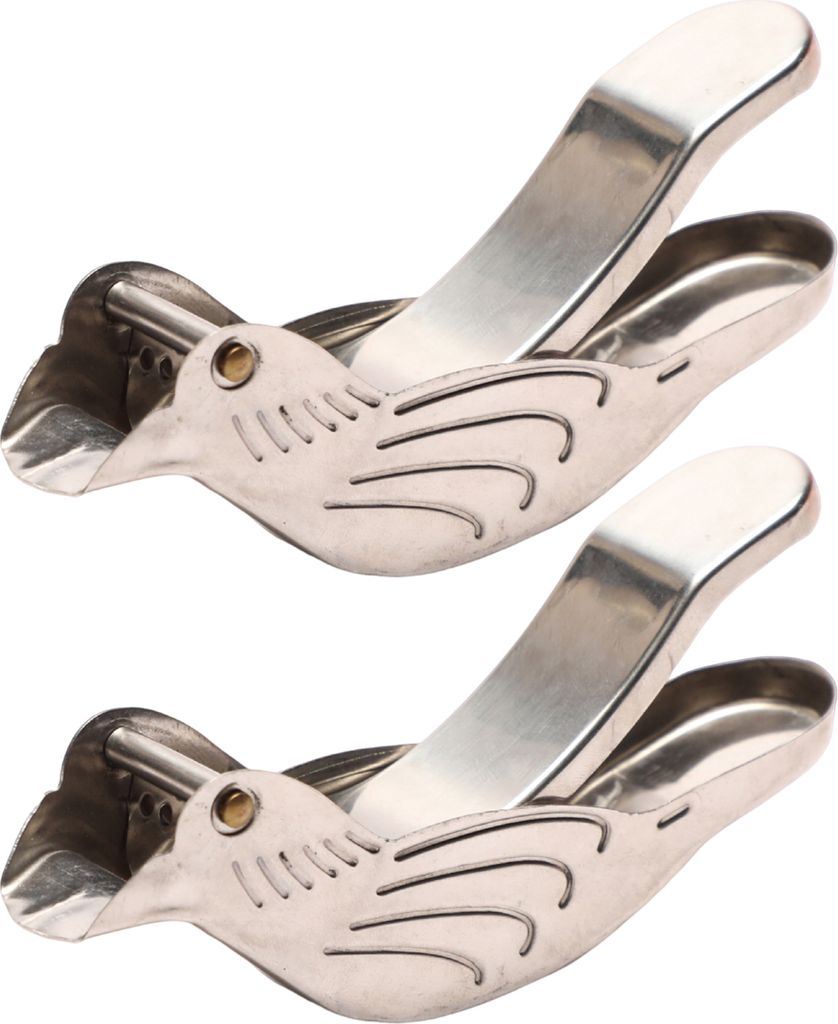 Stück Bird Zitronenpresse, Edelstahl Bird Limettenpresse, manuelle Zitronenpresse für Orangen, Mandarinen, Limetten, Bierflaschen, einfach zu ver...