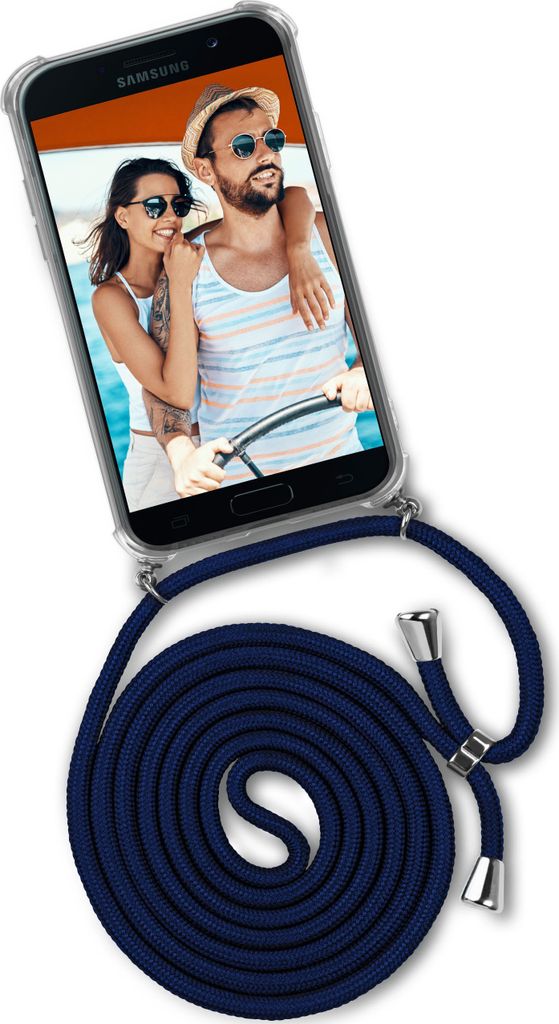 TWIST-Case + TWIST-Cord für Samsung Galaxy A5 (2017), Farbe:Sail Away (Silber)