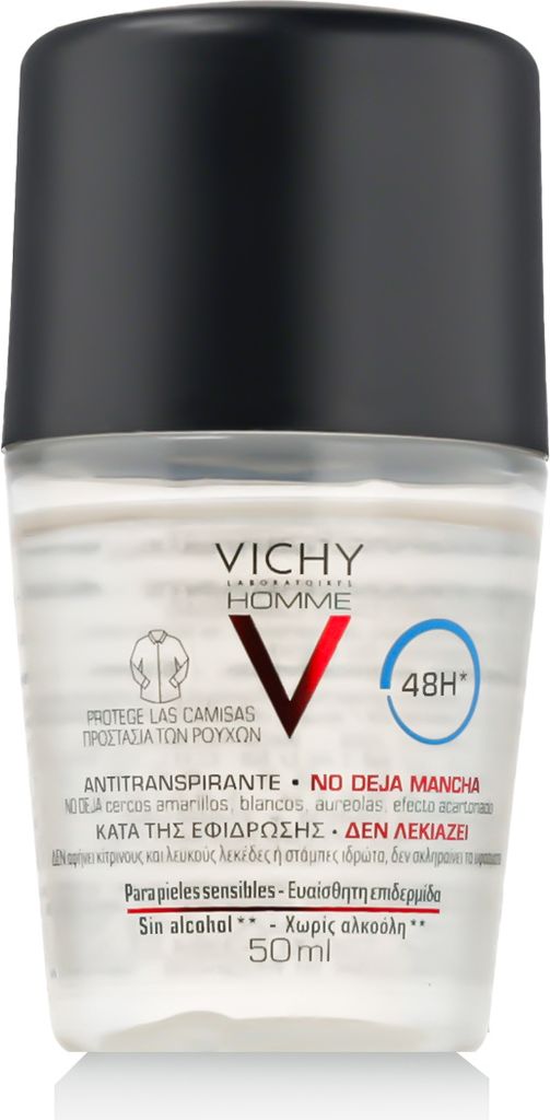 Vichy Homme 48h Anti-Stains Anti-perspirant 50 ml Produktbild 