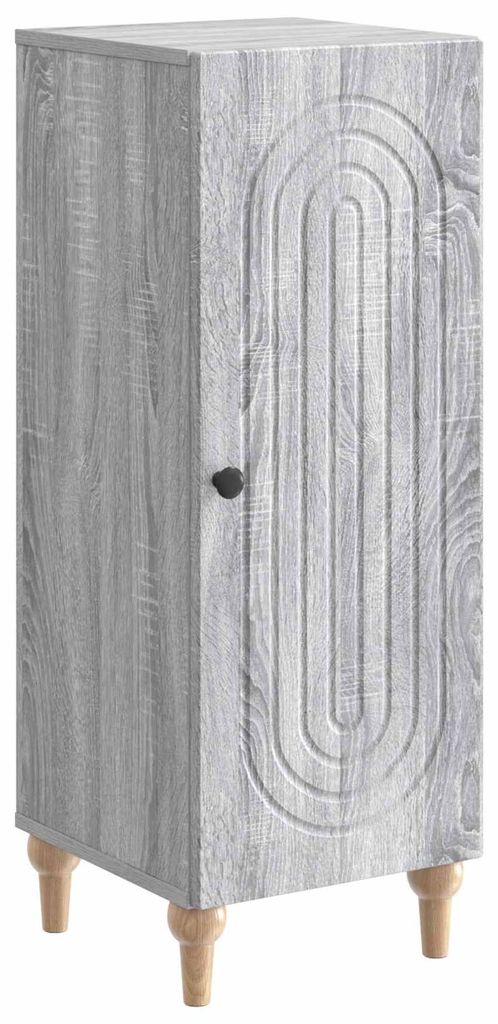 Sideboard Graues Sonoma 33 x 34,5 x 90 cm Holzwerkstoff