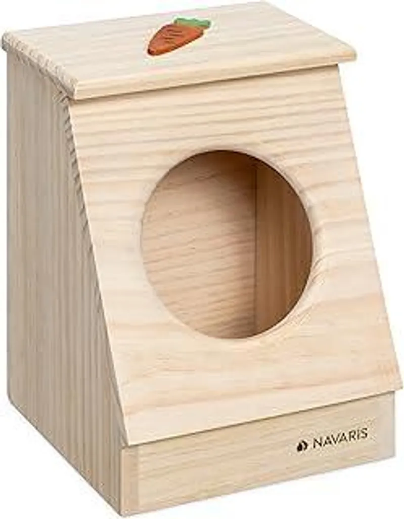 Mangiatoia Navaris per Conigli - Addio Fieno Calpestato - Legno di Pino