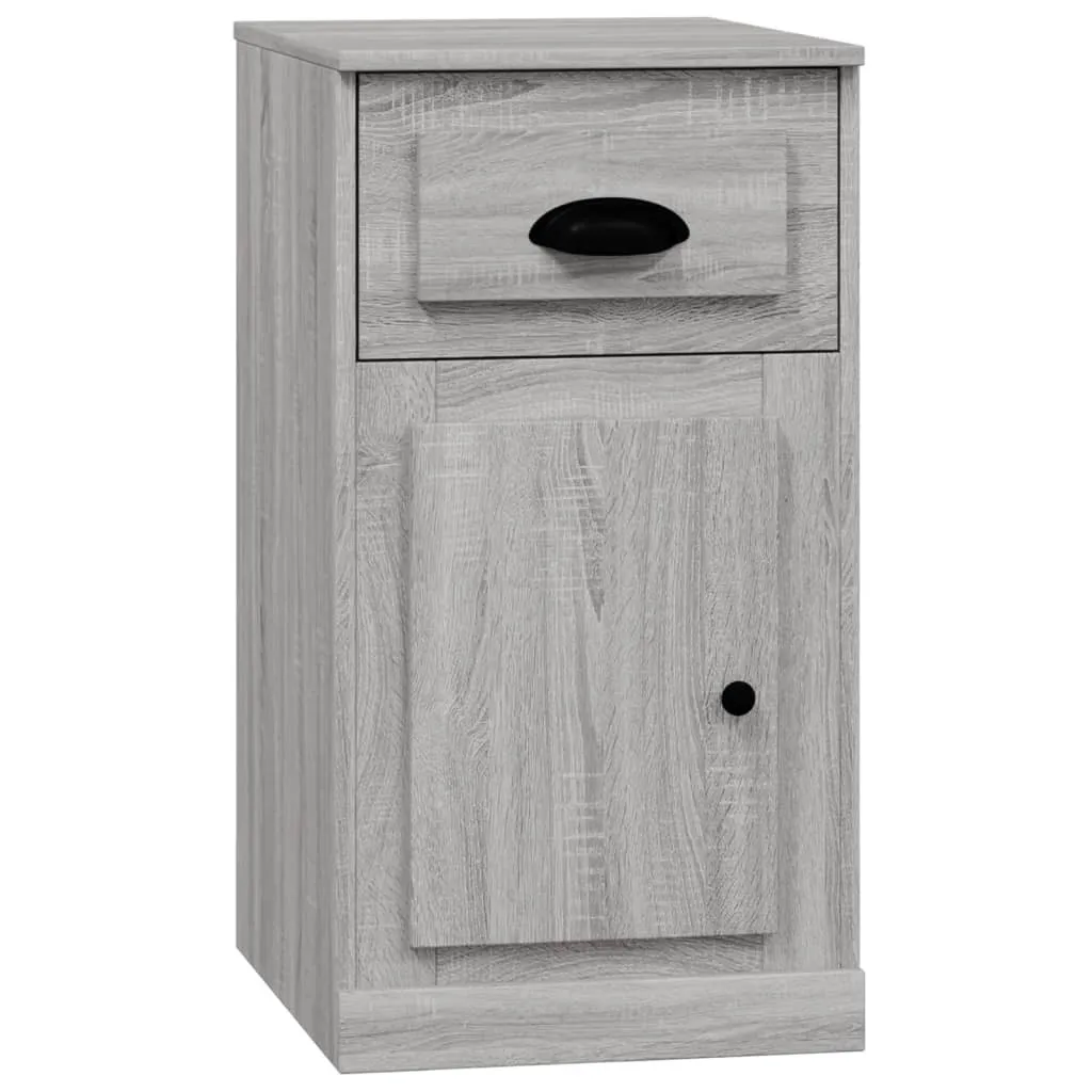 vidaXL Mobile Laterale Grigio Sonoma 40x50x75 cm - Mobiletto con Cassetto