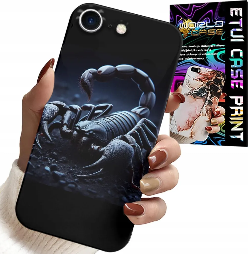 Custodia iPhone SE / SE 2 Scorpione con Pellicola Idrogel - Protezione Completa