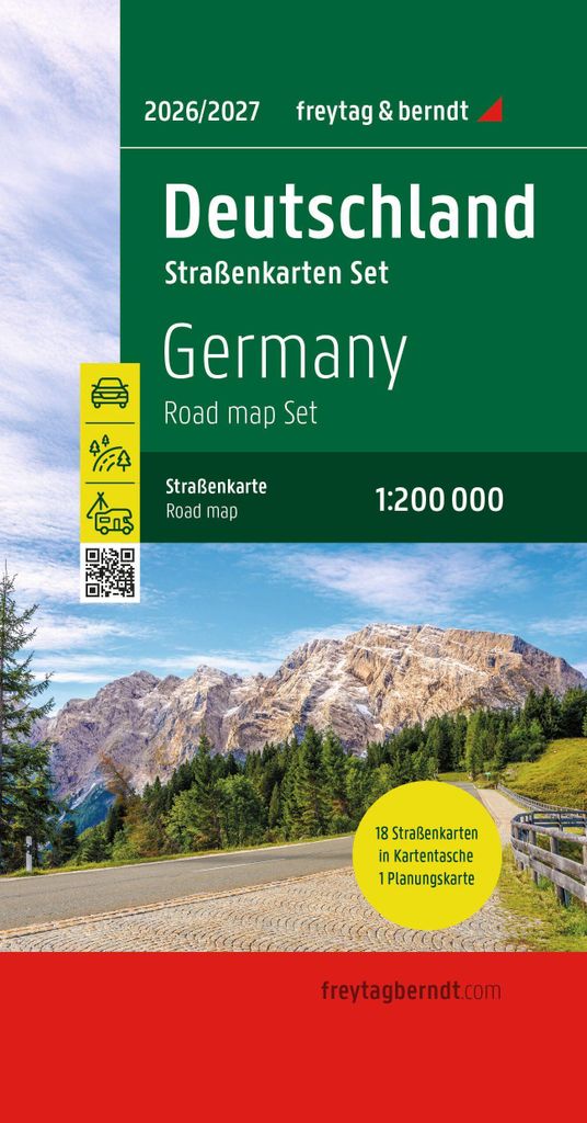 freytag & berndt Straßenkarte Deutschland Set 2026/2027 Produktbild 