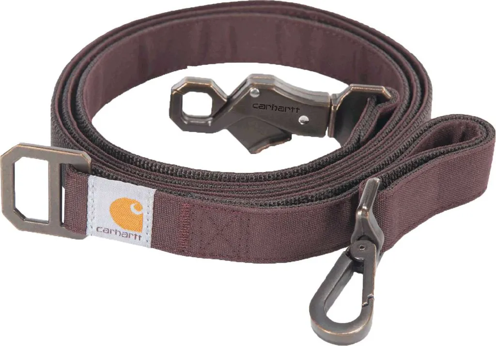 Laisse durable nylon Duck Carhartt P000347 Deep Wine SM anti-rupture