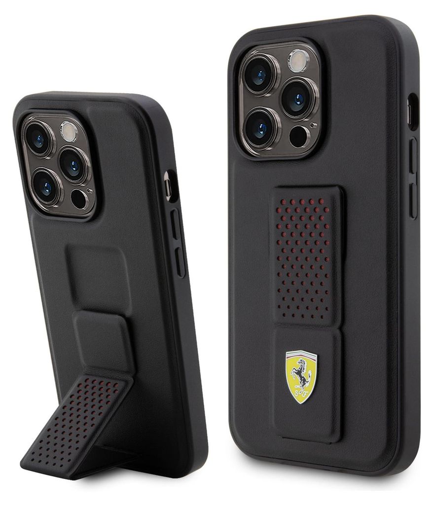 Ferrari iPhone 15 Pro Back cover case - Black