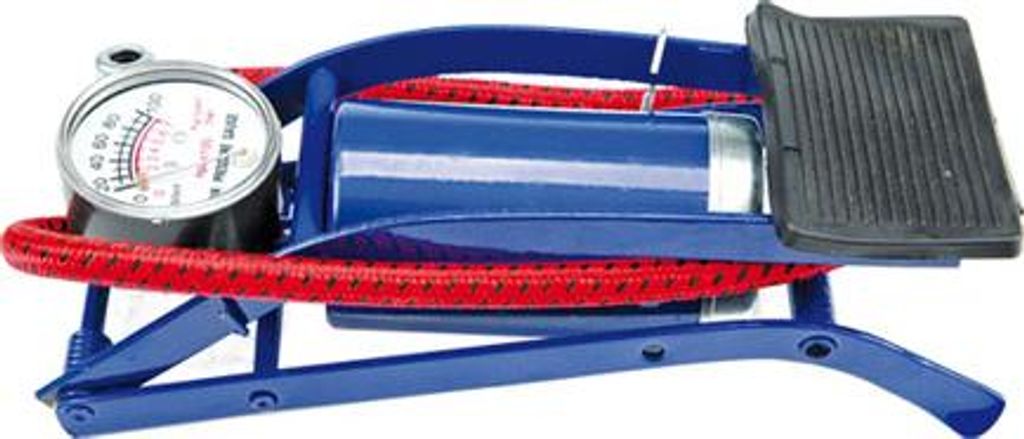 Fußpumpe mit Manometer - W-82000 Produktbild 