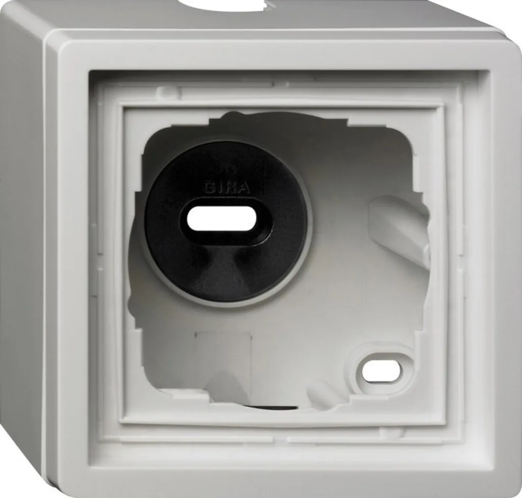 Boîtier saillie Gira 0061112 pour extension installation électrique