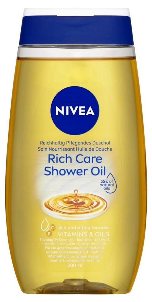 Doucheolie voor zeer droge huid, Natural Oil, 200 ml Productafbeelding 