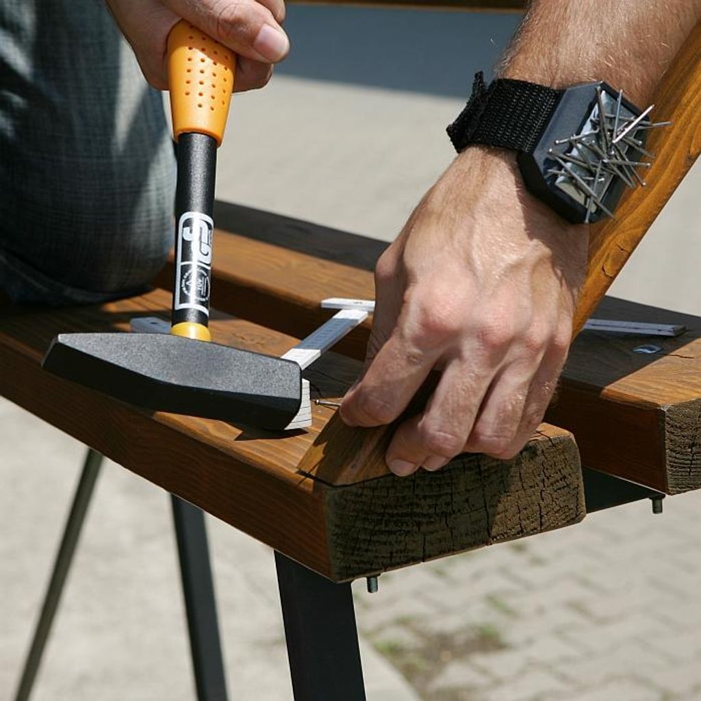 Magnetisches Handgelenkband für Schrauben – Verstellbares Handgelenkband mit starkem Magneten 50x25mm – Ideal zum Halten von Schrauben, Bolzen...