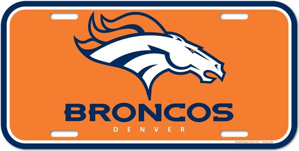 Wincraft NFL Kennzeichenschild - Denver Broncos