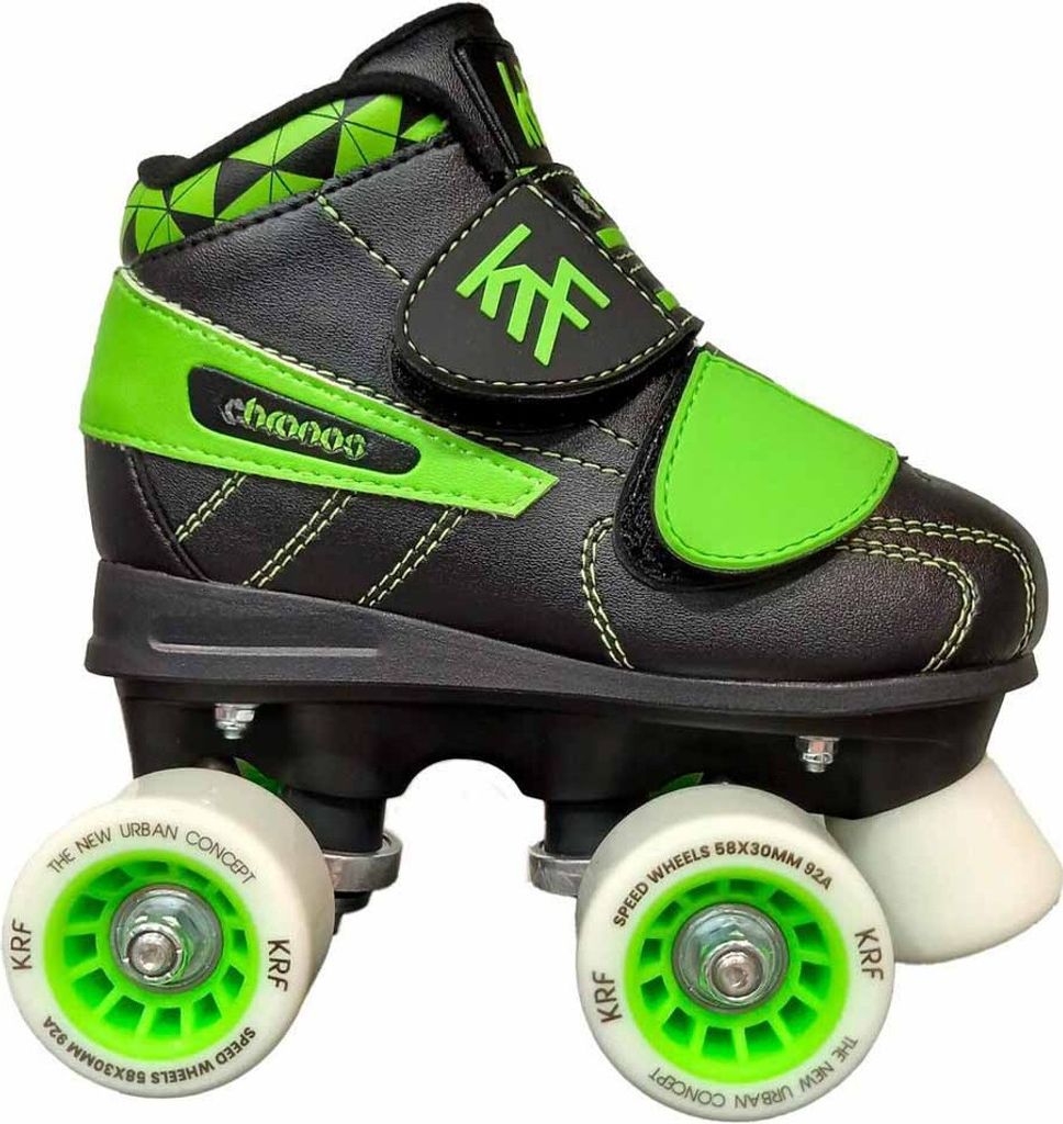 Krf F Roller Hockey Chronos Velcro Rollschuhe Grün EU 32-33 Jungen,Mädchen Grün EU 32-33