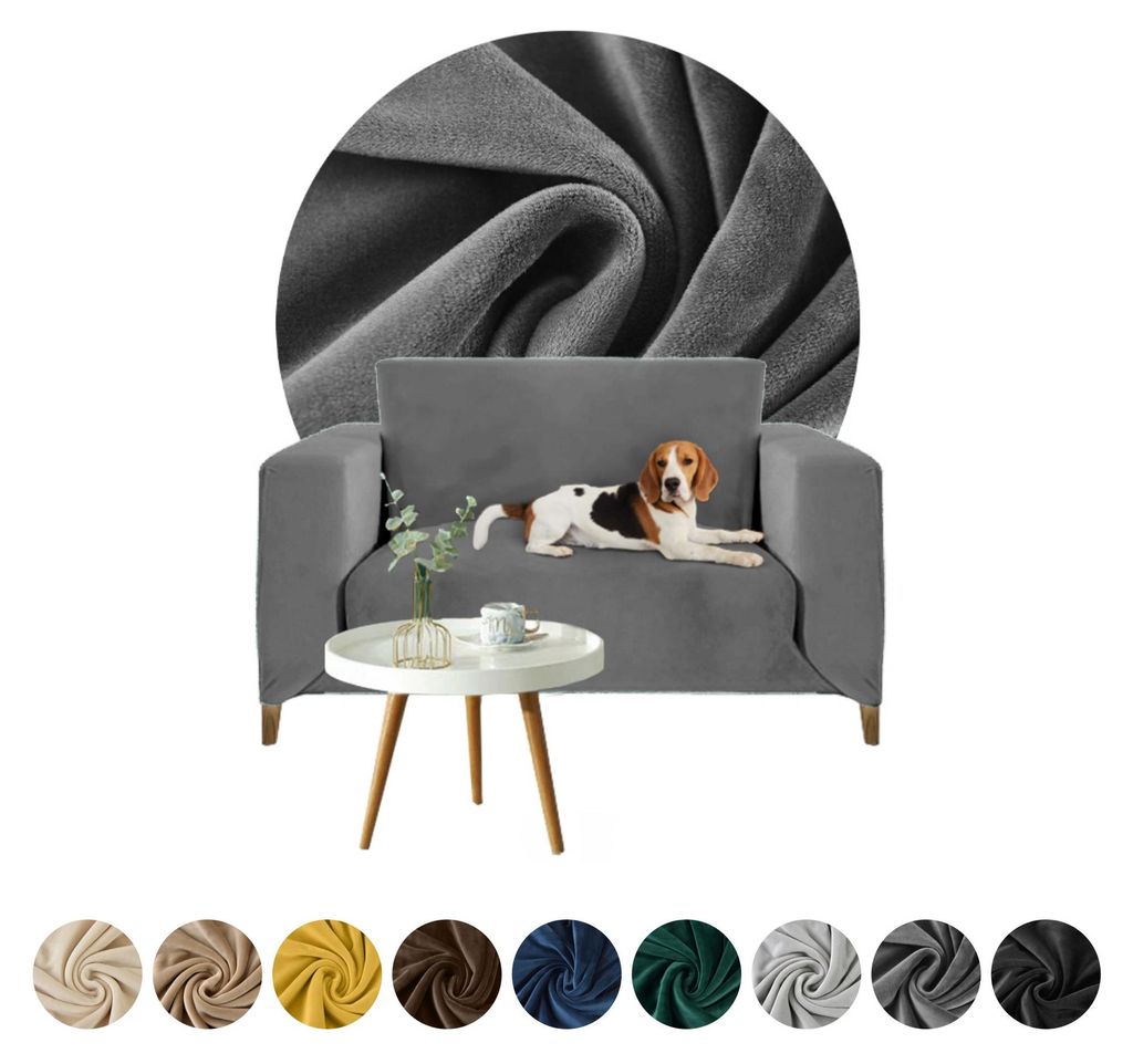 Bezug für ein Sofa, 1-Sitzer-Sofa, 90- 140 cm lang, Produktbild 
