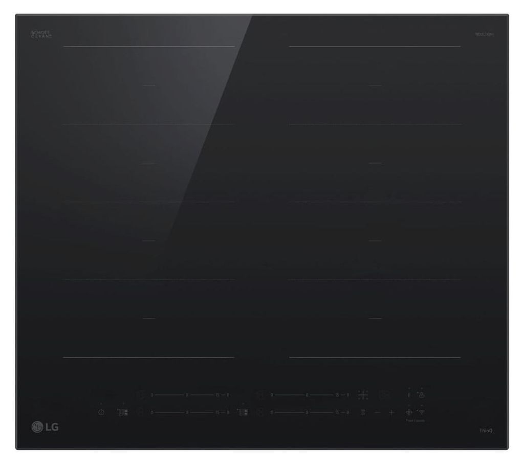 LG CI7Z2437BA plaque Noir Intégré 60 cm Plaque avec zone à Image du produit 