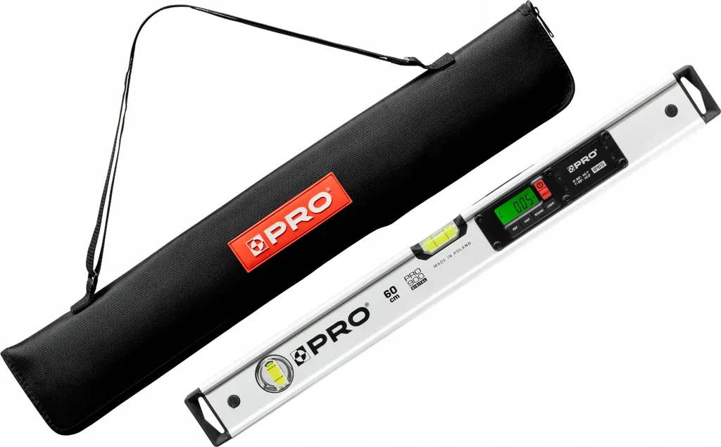 Niveau électronique Pro900 de 60 cm avec base aimantée pour travaux
