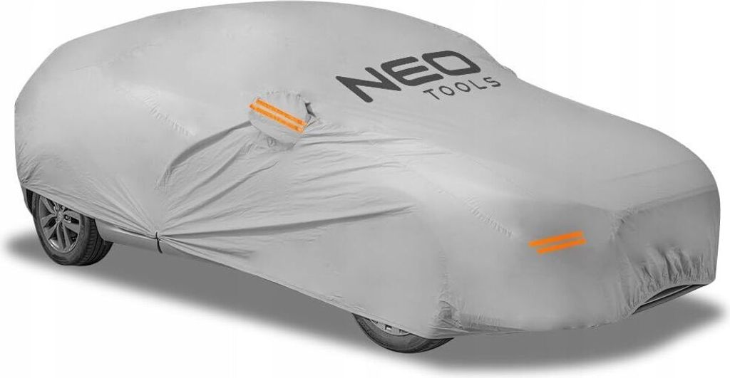 NEO TOOLS Wielowarstwowy pokrowiec na samochód (2 warstwy, Zdjęcie produktu 