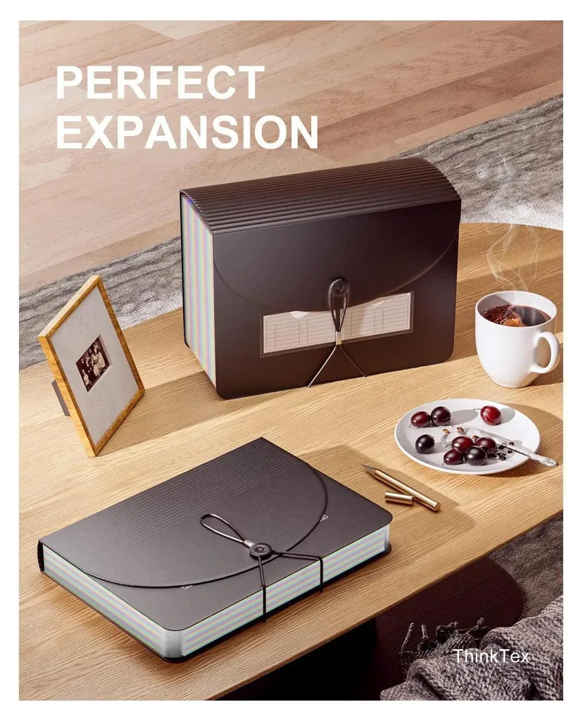 Rangement bureau porte-documents A4 24 compartiments pour classement