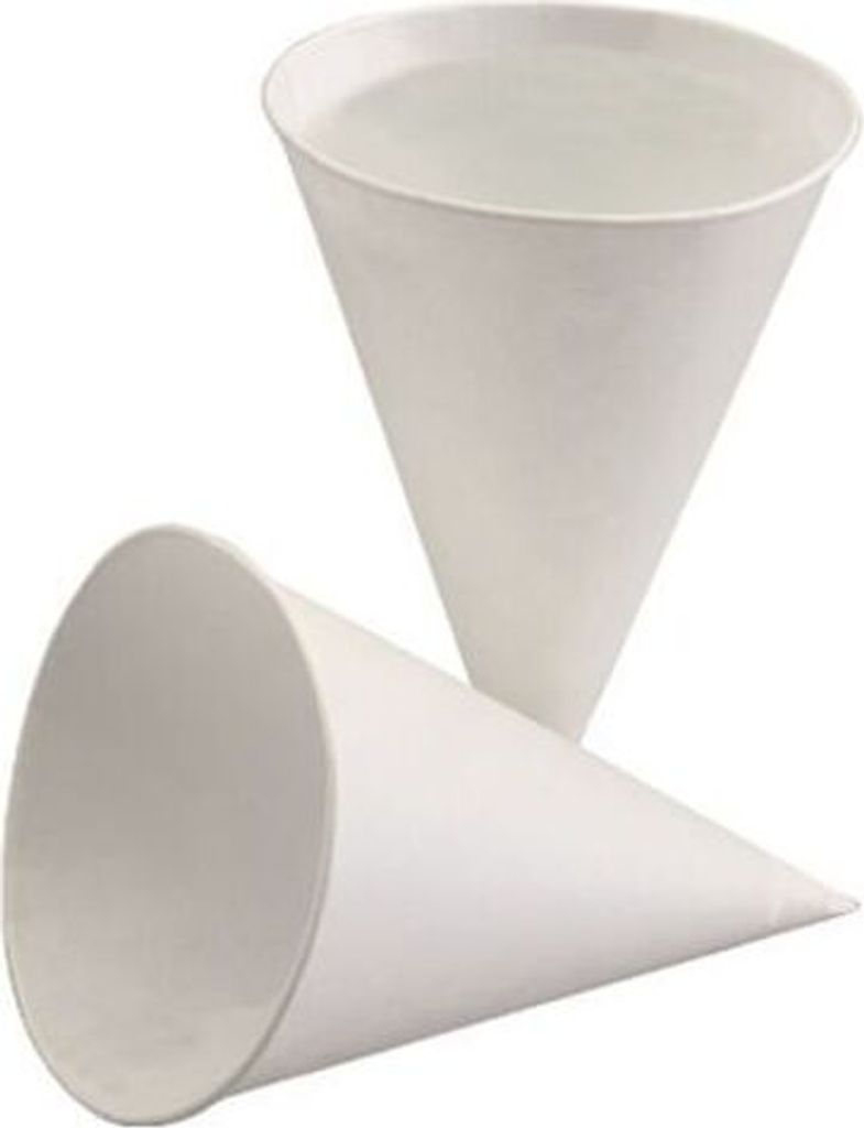 5000 Spitzbecher aus Zuckerrohrpapier 150 ml Produktbild 