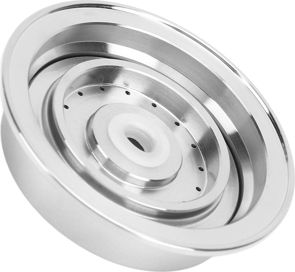 Kaffee -Pod -Adapter aus Edelstahl wiederverwendbares Gebrauchsgebrauch gro?er bis kleiner Konverterhalter fr die Vertuo -Maschine