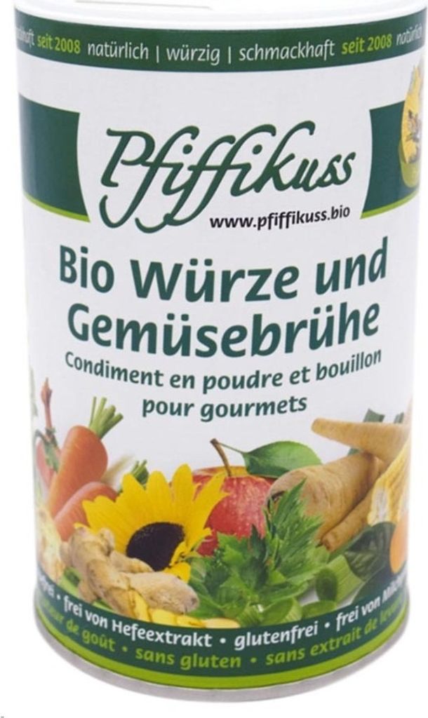 Würze und Gemüsebrühe - Dose 250g