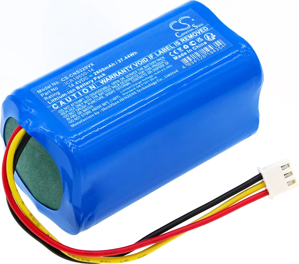 Batterie haute capacité 2600mAh pour Conga 2299 et Trifo Ironpie M6