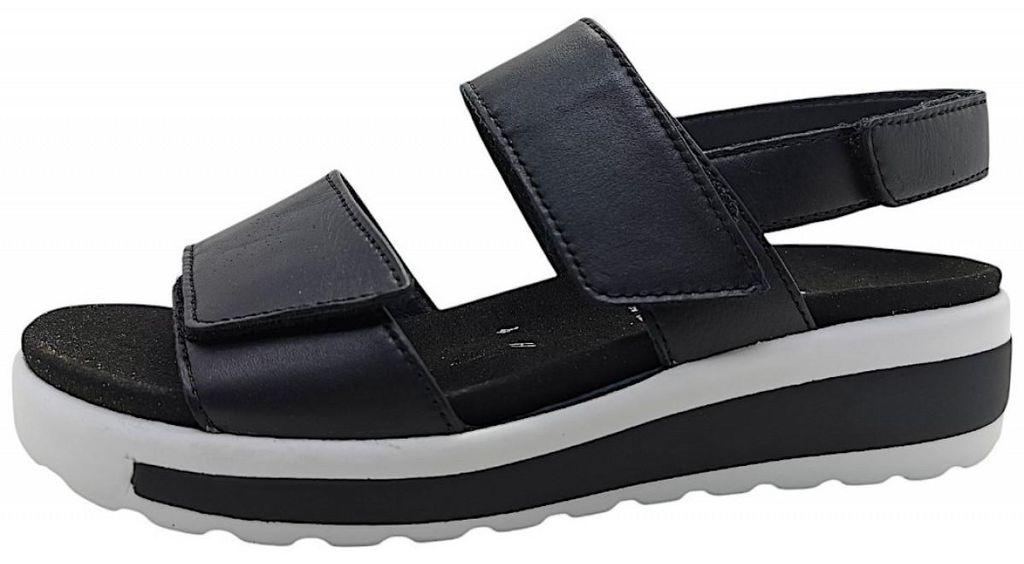 Semler Hanna: Sandali da donna, modello basso, colore nero, Immagine del prodotto 