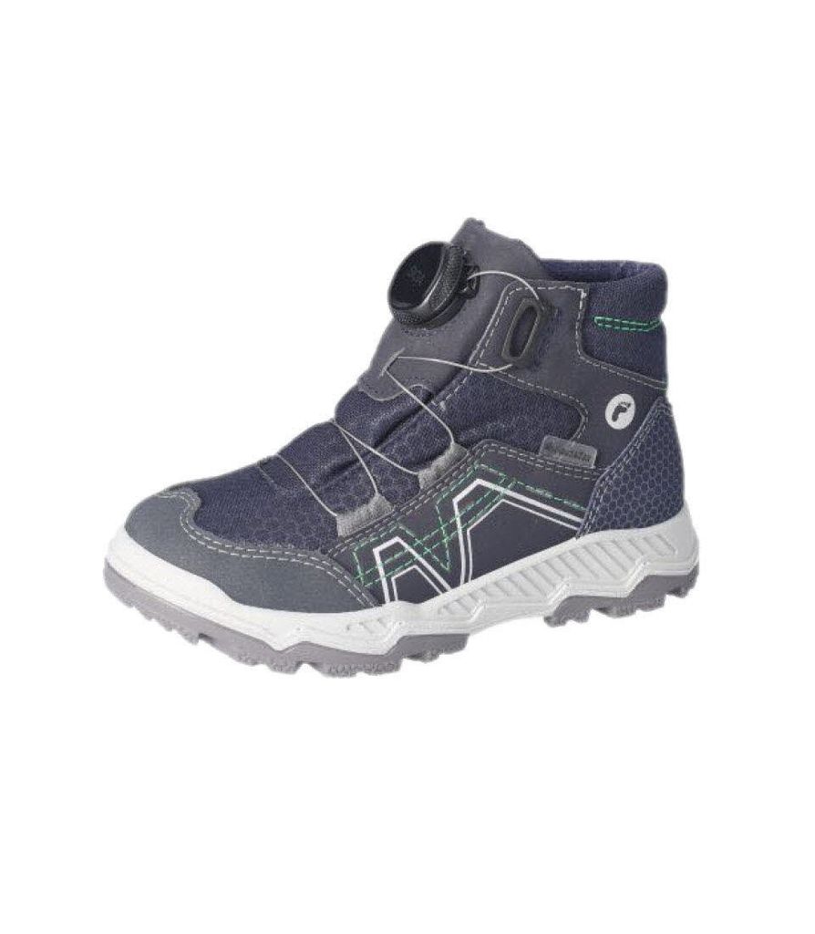 RICOSTA Boots HILL von PEPINO Sportlich unterwegs HighTech/Textil Schnürung Textilfutter Jungen see/ozean Blau Größe 38