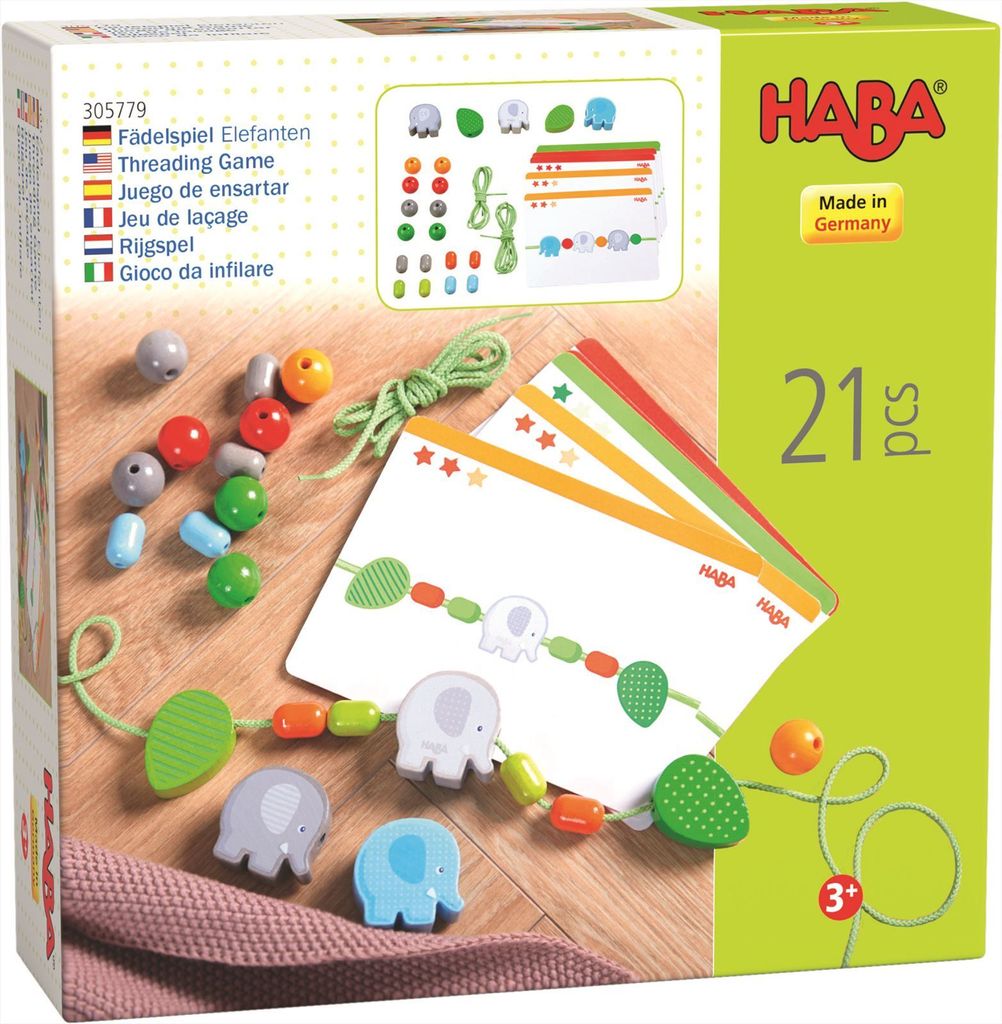 Haba Fädelspiel - Elefanten
