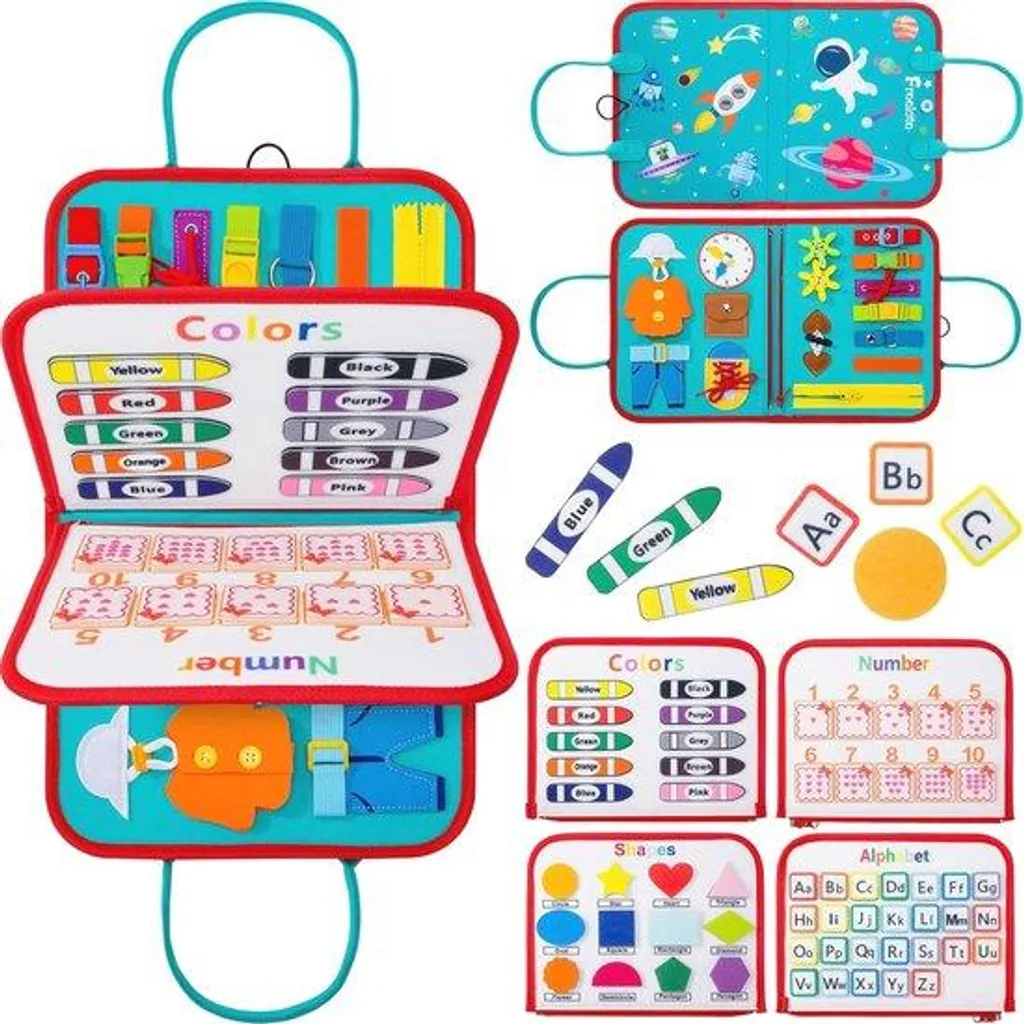 Jeu éducatif Montessori pour enfant - Apprendre en s'amusant 1-5 ans