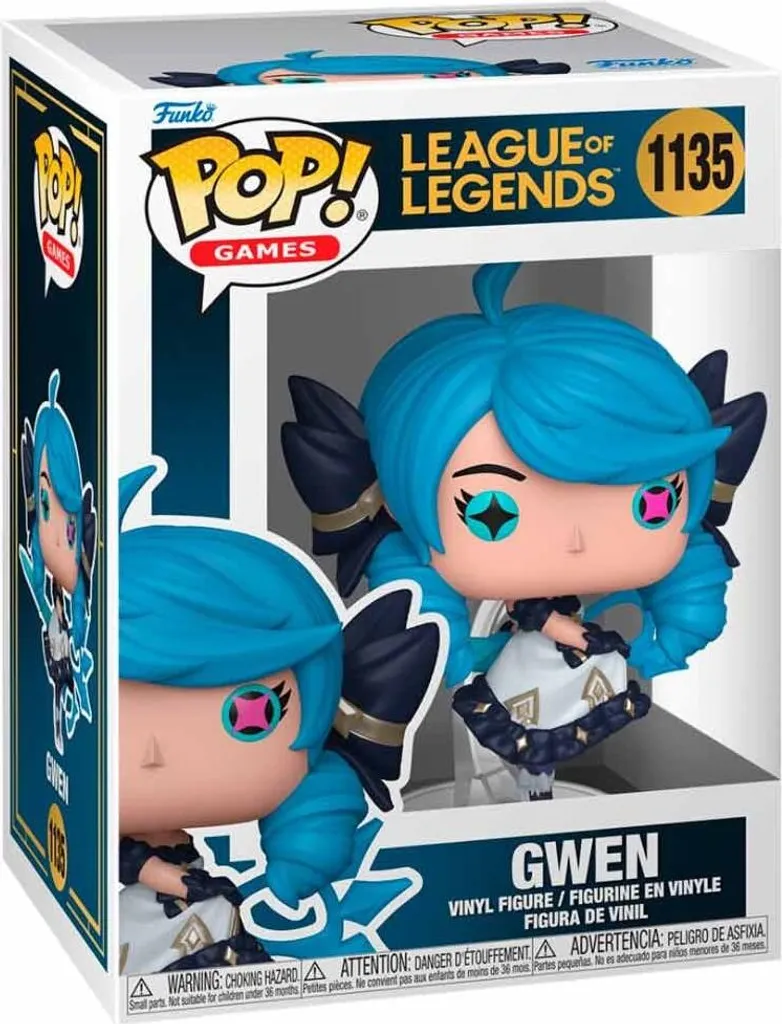 Figurine à Collectionner Gwen League of Legends - Statuette Pop Vinyl