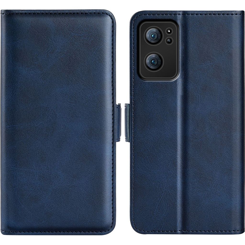 Mobigear Slim Magnet OPPO Find X5 Lite Hülle Klapphülle Geldbörse - Dunkelblau