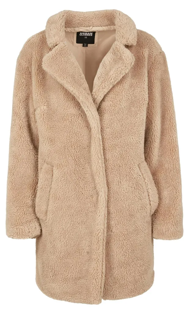 Manteau Urban Classics TN186 Sable pour Femmes - Taille M Chic