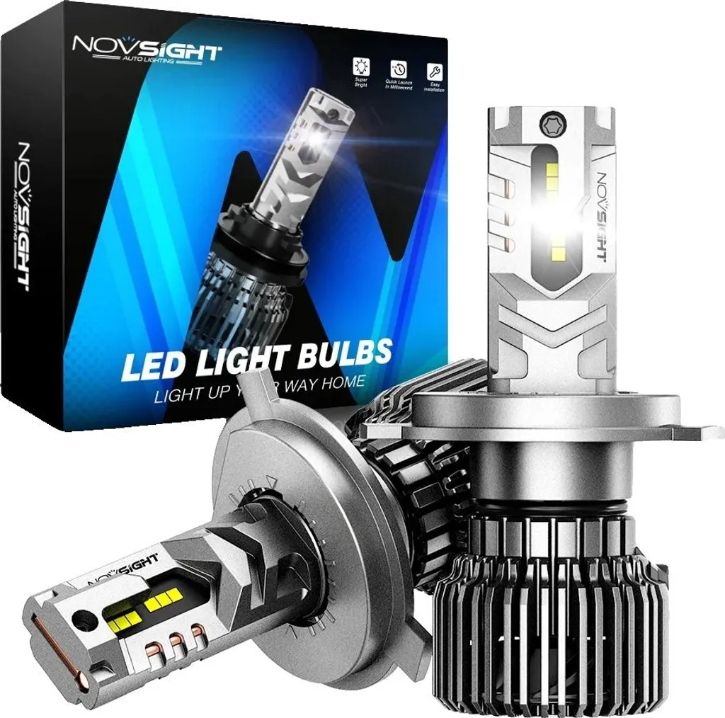 Ampoule H11 LED pour Conduite de Nuit Sécurisée 6500K Haute Puissance