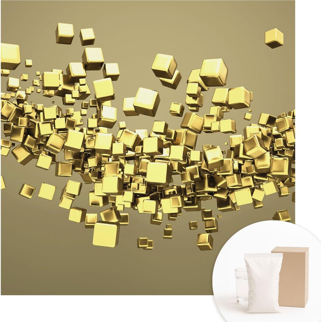 Fototapete - Wandbilder für Wohnzimmer - 250x250 cm - Dekorative Wandfolie - Modernes Design für Wanddekoration - Tapeten für Innenräume - Krea...