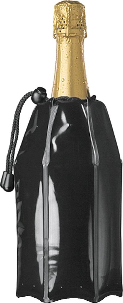 Vacu Vin Aktiv Wein/Champagnerkühler Beutel, schwarz