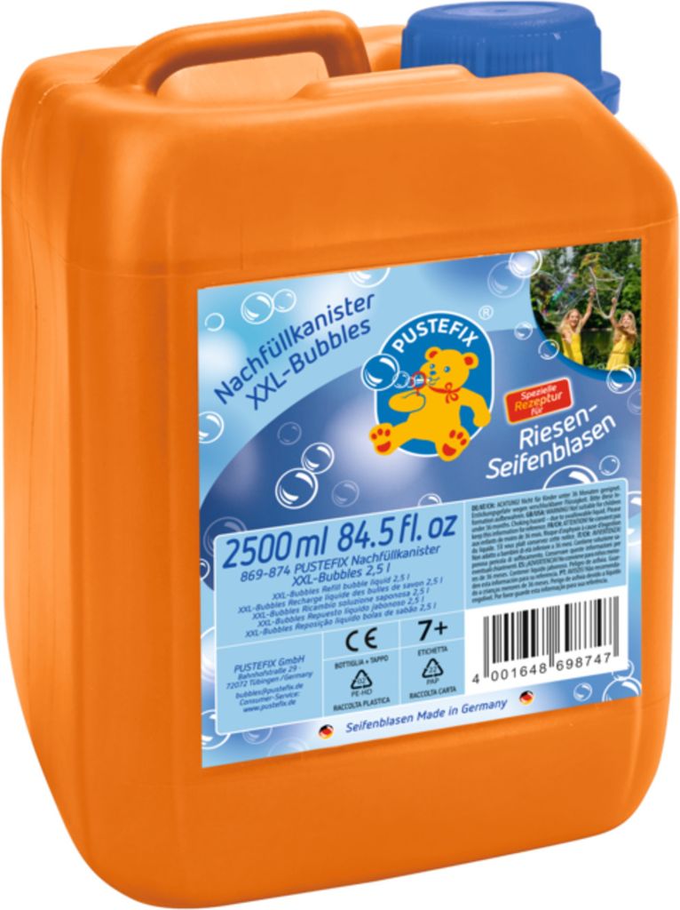 Pustefix Náplň do kanistra XXL Bubbles 2,5 l Obrázok produktu 