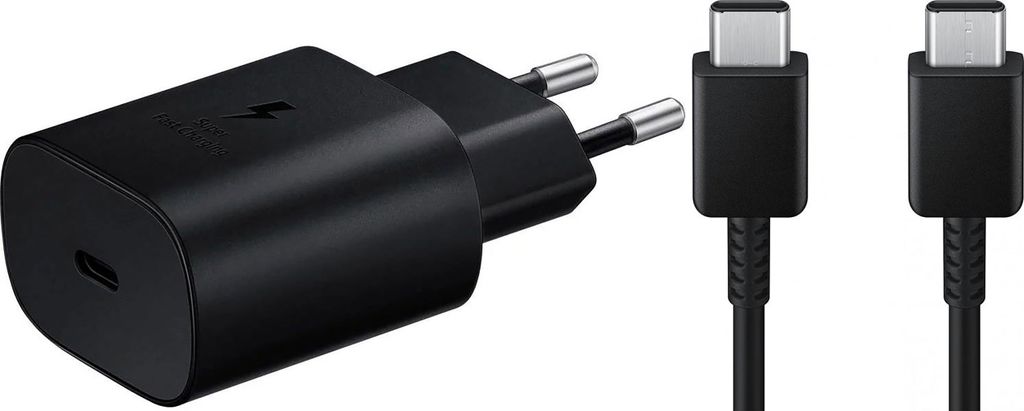 Samsung 25W USB-C Adapter mit 1m USB-C Kabel - Super Produktbild 