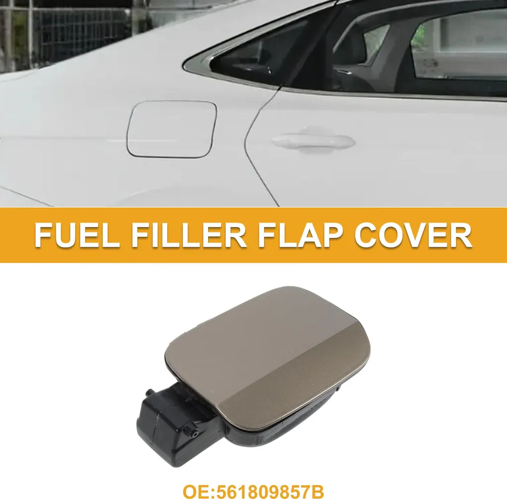 Trappe de Carburant en ABS Doré pour VW Passat 2011-2018 - Fixation Boulon