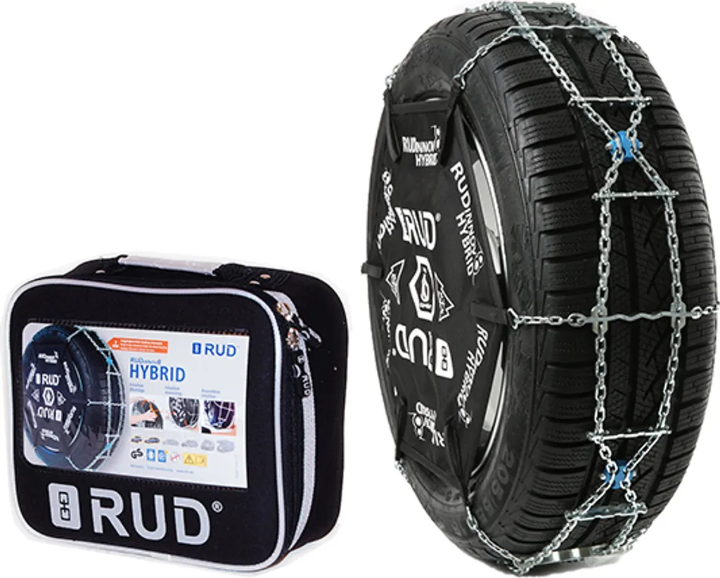 Catene Neve RUD H100 Hybrid - Viaggia Sicuro con la Tua Famiglia