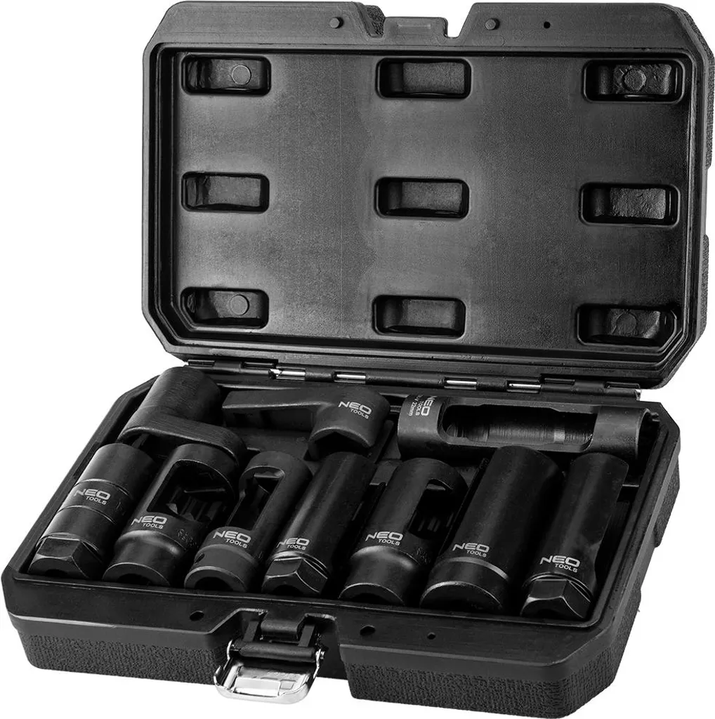 NEO TOOLS Douilles pour Sonde Lambda et Injecteurs - Set de 10 Pièces - 9