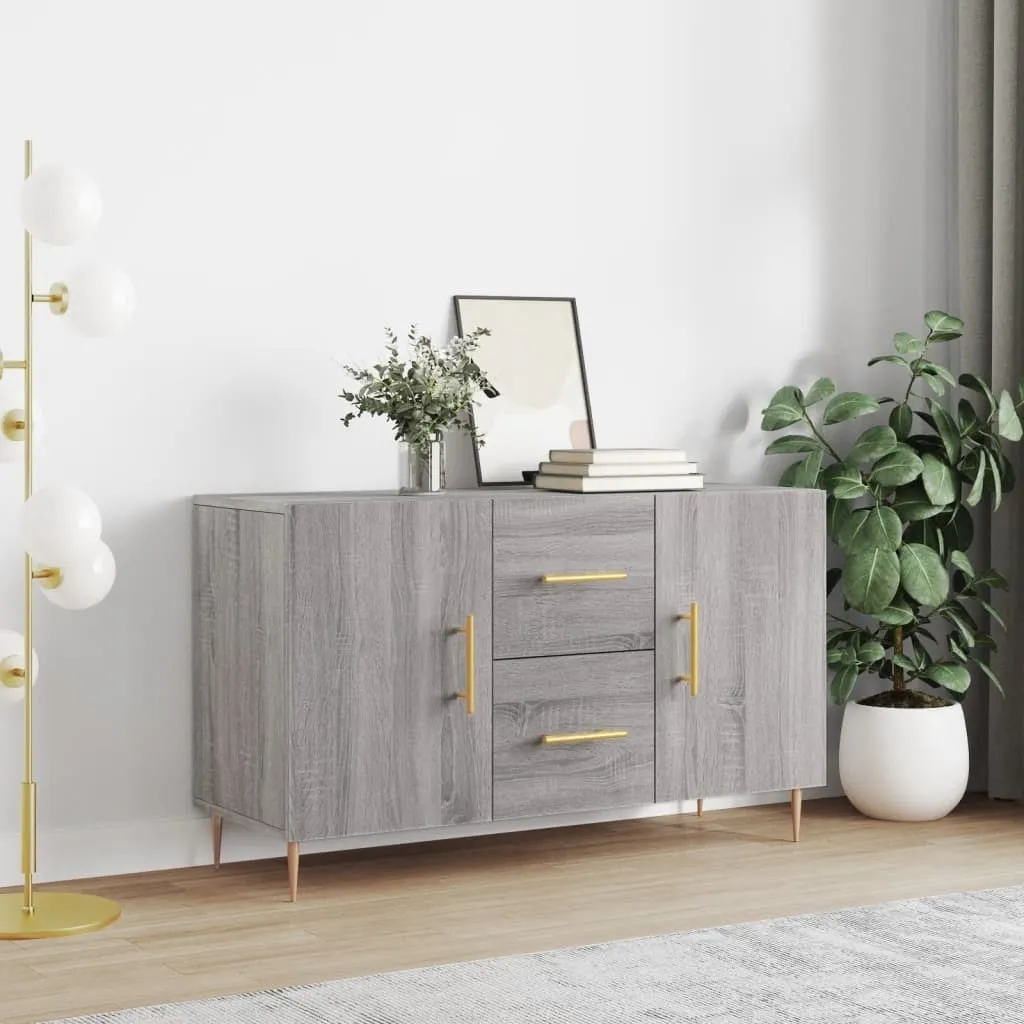 Credenza Bassa Grigio Sonoma 100x60 | Arredo Casa Stile Industriale