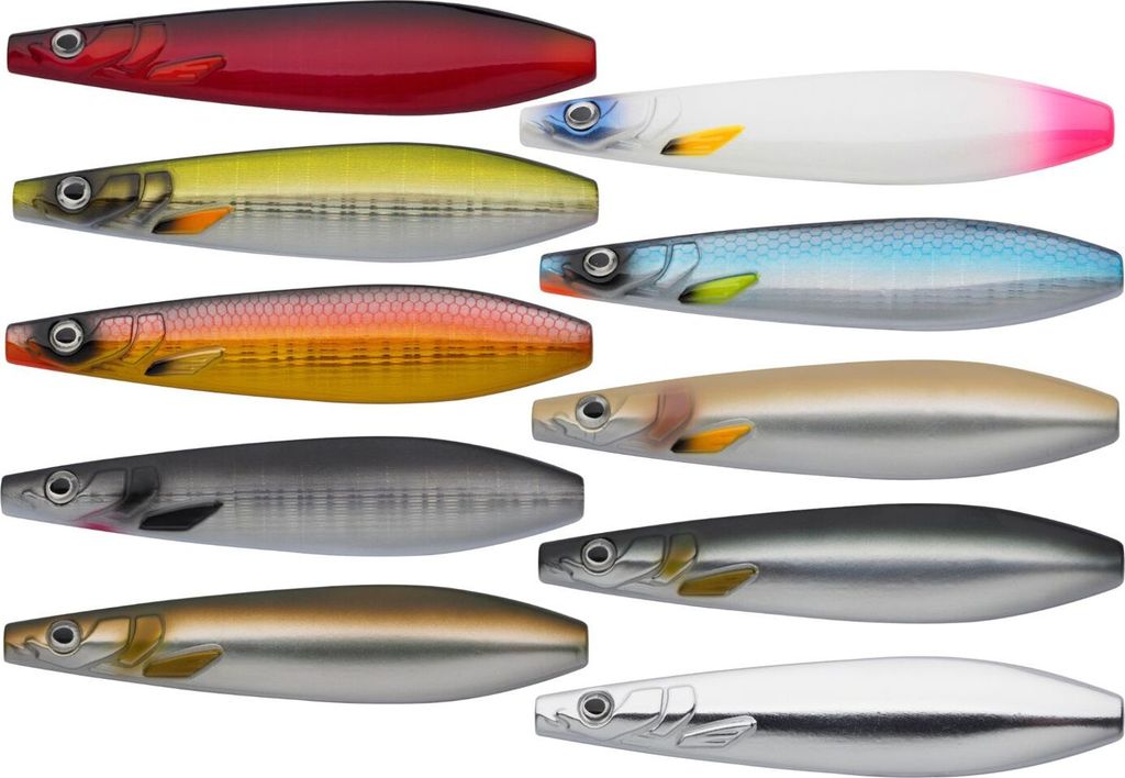 Abu Garcia Sölv Smakk 9cm 18g - Meerforellenblinker, Farbe:Baitfish